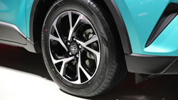 鄧祿普為豐田奕澤、C-HR提供配套輪胎